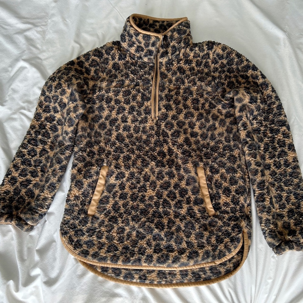Abercrombie  & Fitch Sherpa pullover